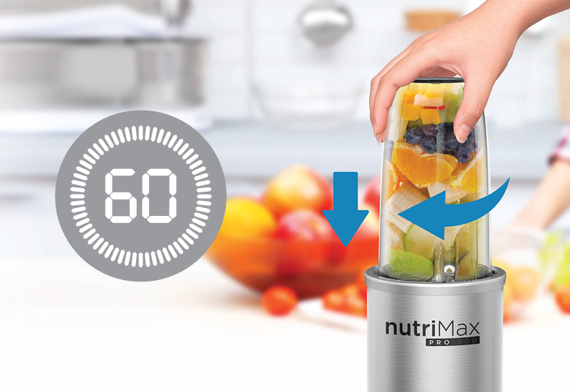Na zdravé smoothie za méně než 60 sekund. Snadné použití.