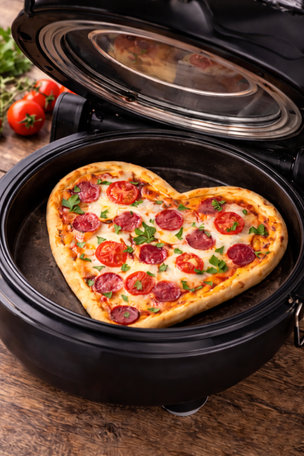 VALENTÝNSKÁ PIZZA Z ELEKTRICKÉ PIZZY