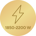 Výkon 1850–2200 W pro rychlý ohřev2