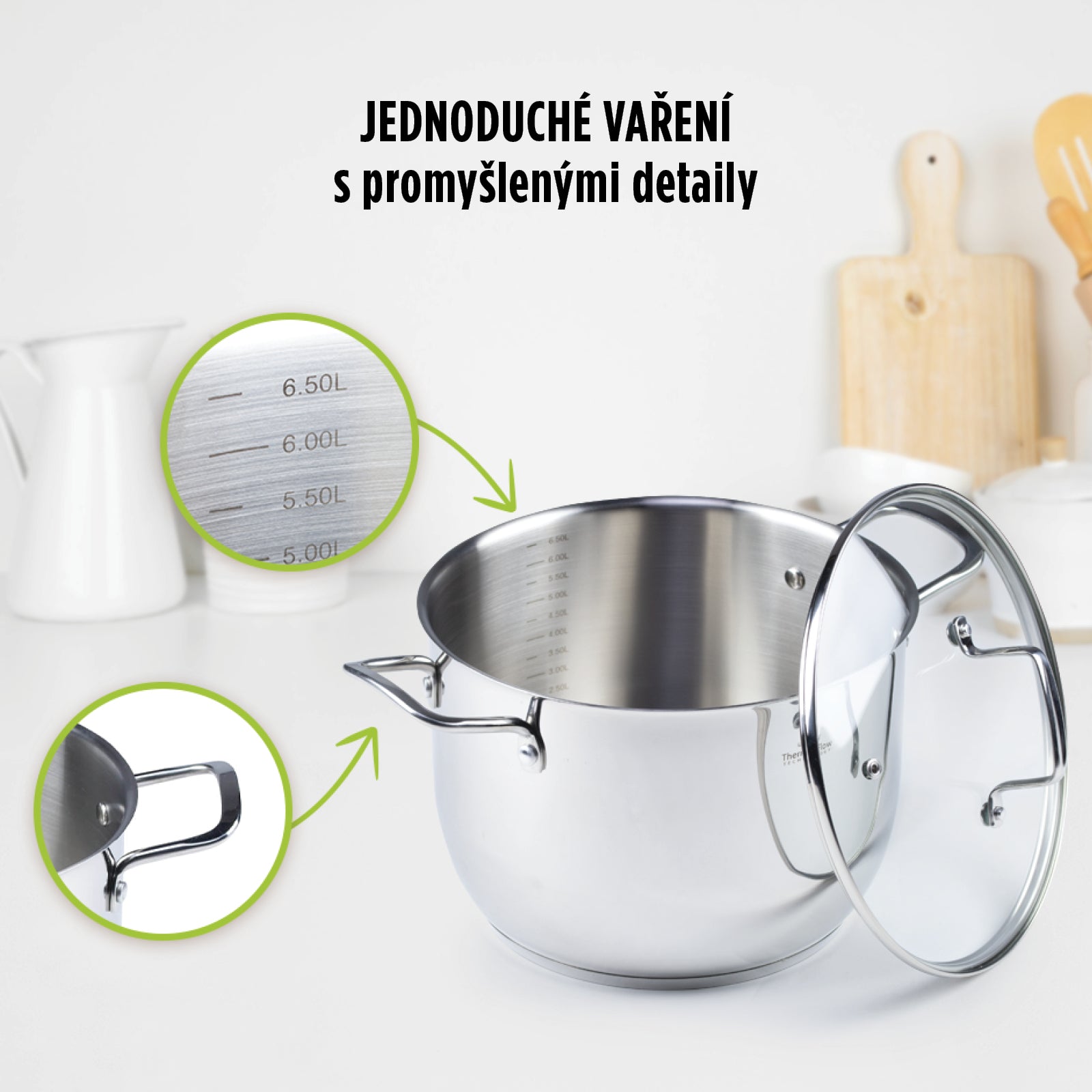 Ještě jednodušší vaření a snadné používání.