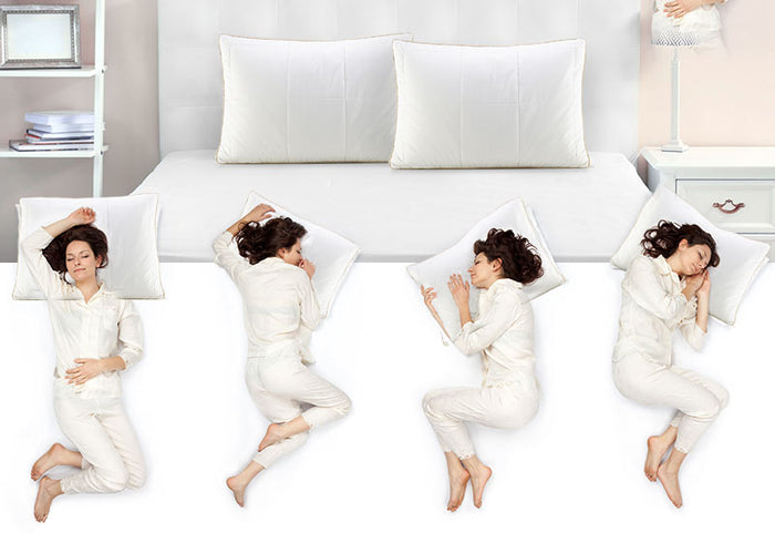 Ideální volba bez ohledu na polohu těla při spánku.