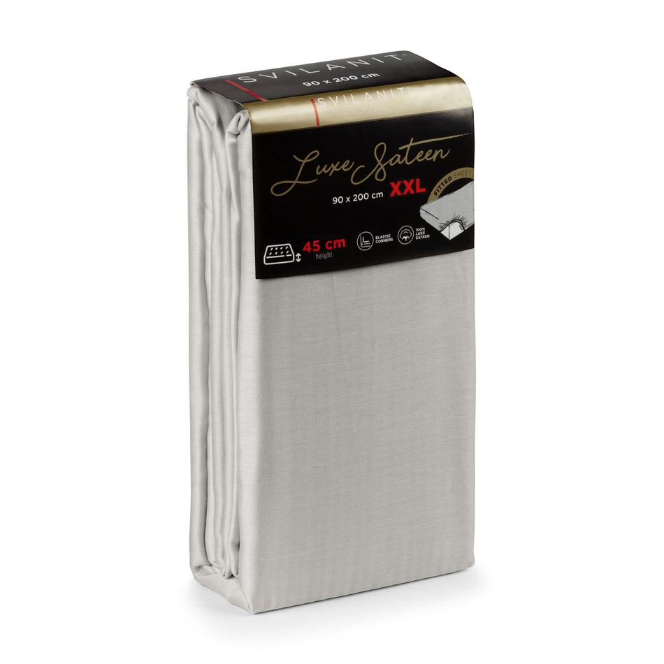 Napínací prostěradlo Luxe Sateen XXL