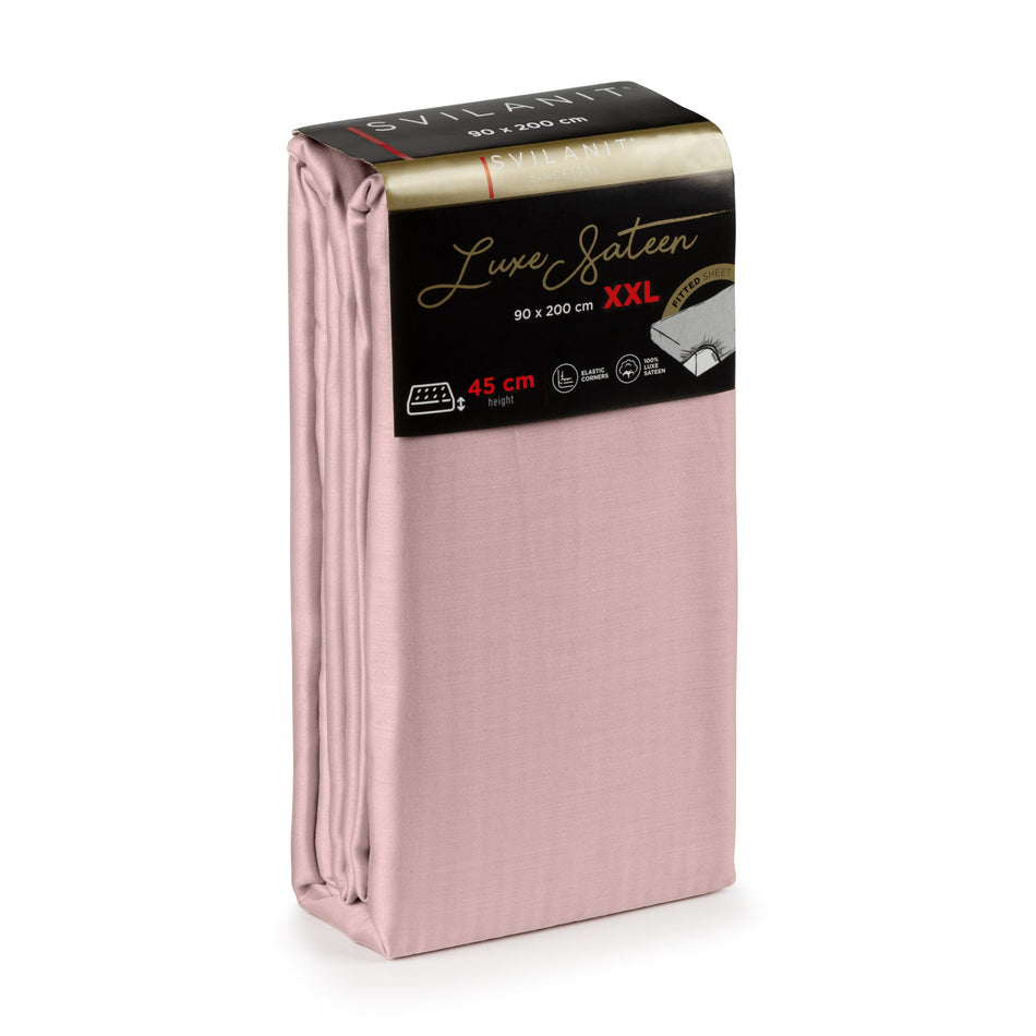 Napínací prostěradlo Luxe Sateen XXL
