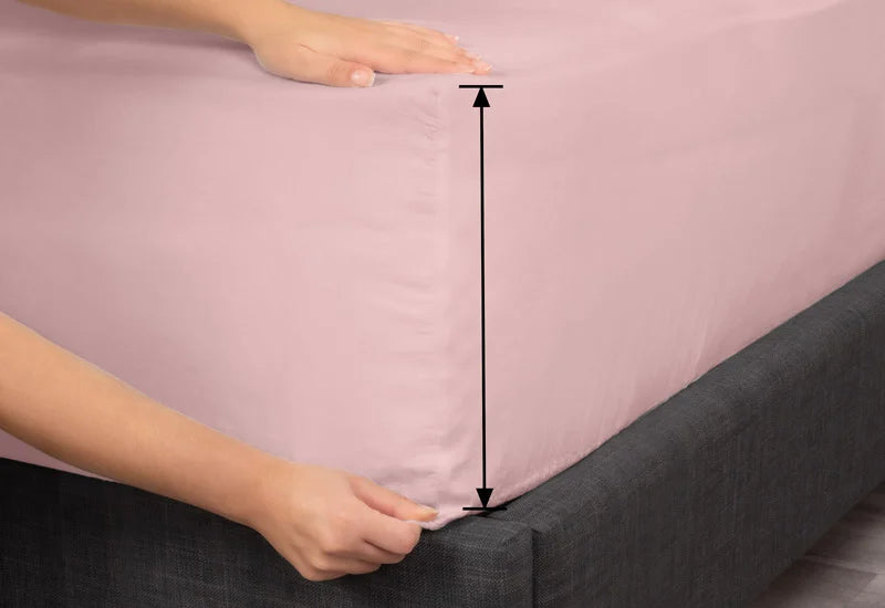 Také pro vyšší matrace, až do výšky 25 cm.