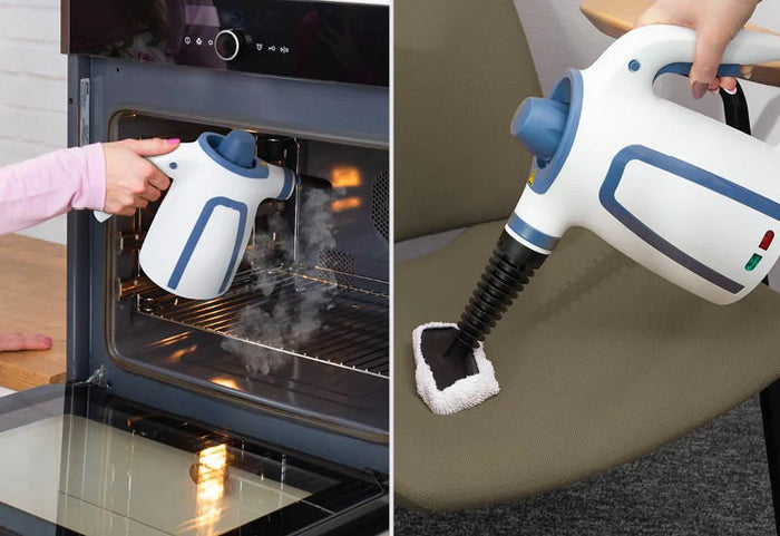 Horká pára čistí a dezinfikuje.