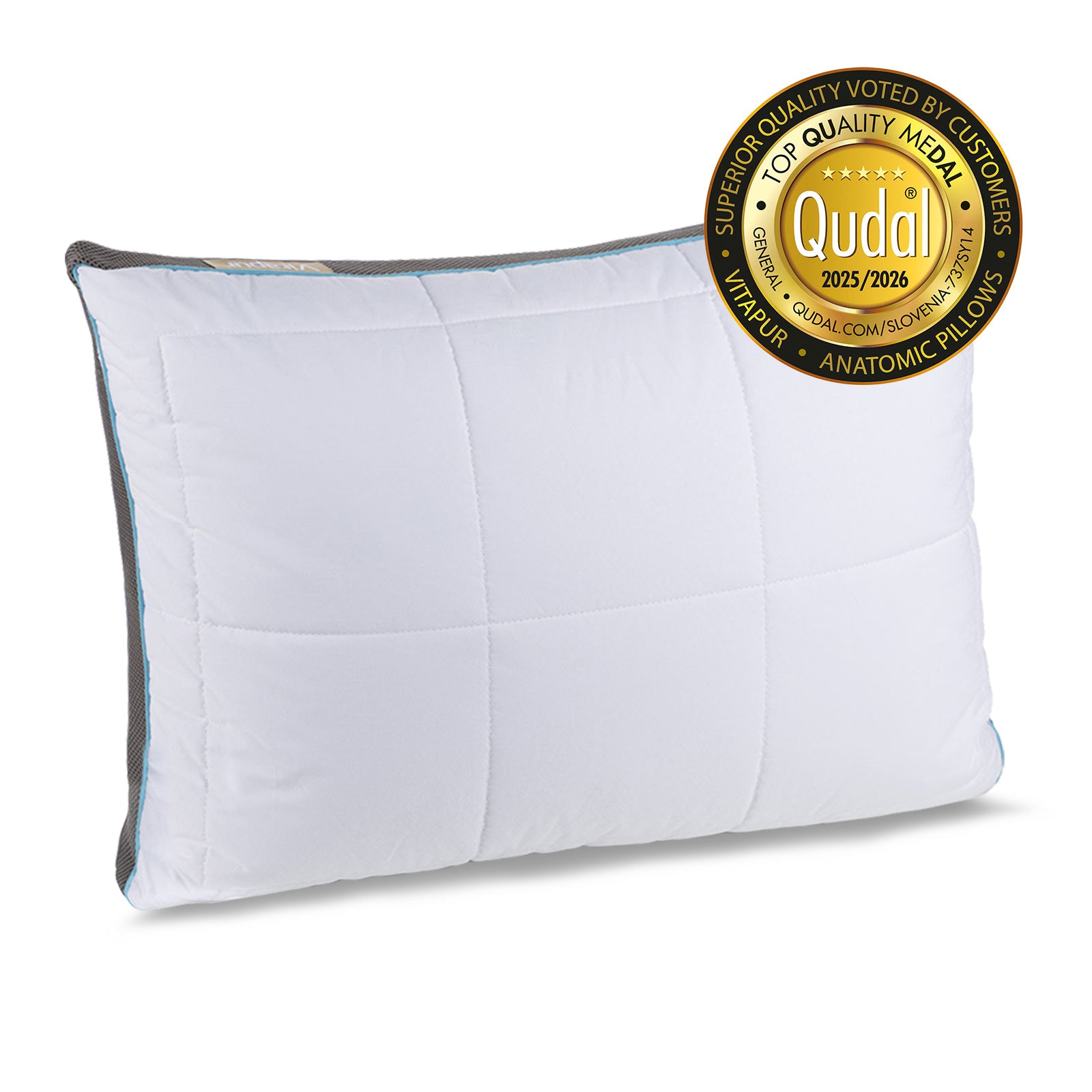 Vitapur MemoSilver Premium hybridní polštář – 50 x 70 cm