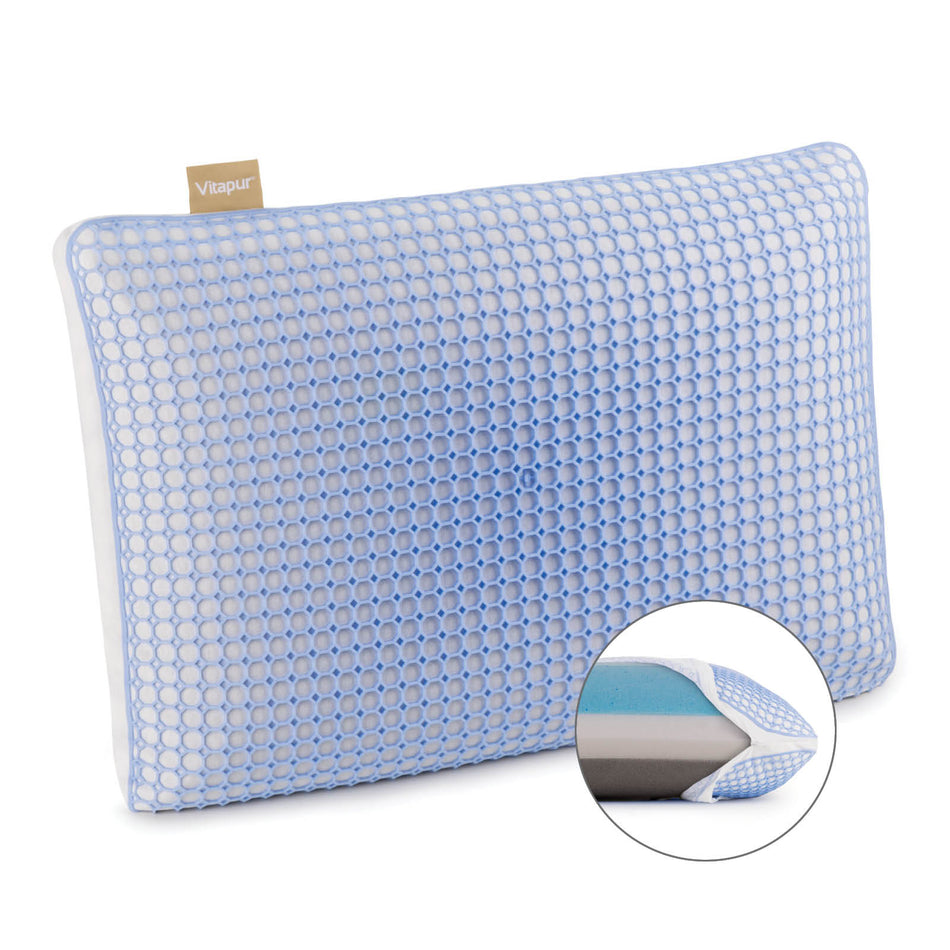 Hybridní polštář Vitapur MemoElite Memory 3v1 – 40 x 60 cm