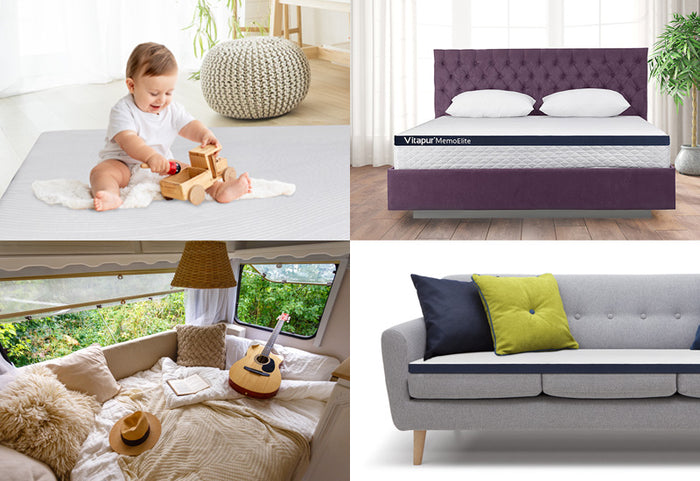 Zvyšuje komfort na všech typech spací plochy.