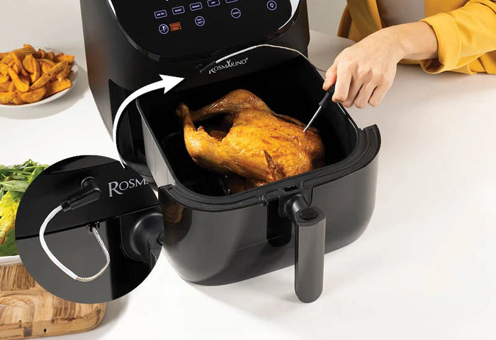 Dokonale propečené maso – pomocí teplotní sondy.