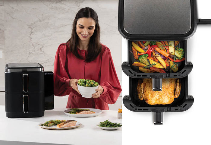 Výjimečný výkon 2800 W a synchronizační funkce pro rychlé a snadné vaření.