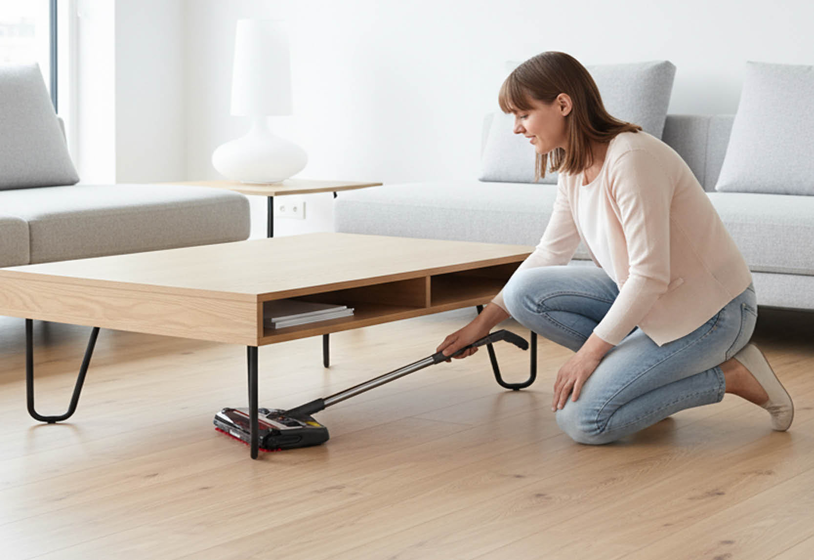 Každý kout bez námahy.