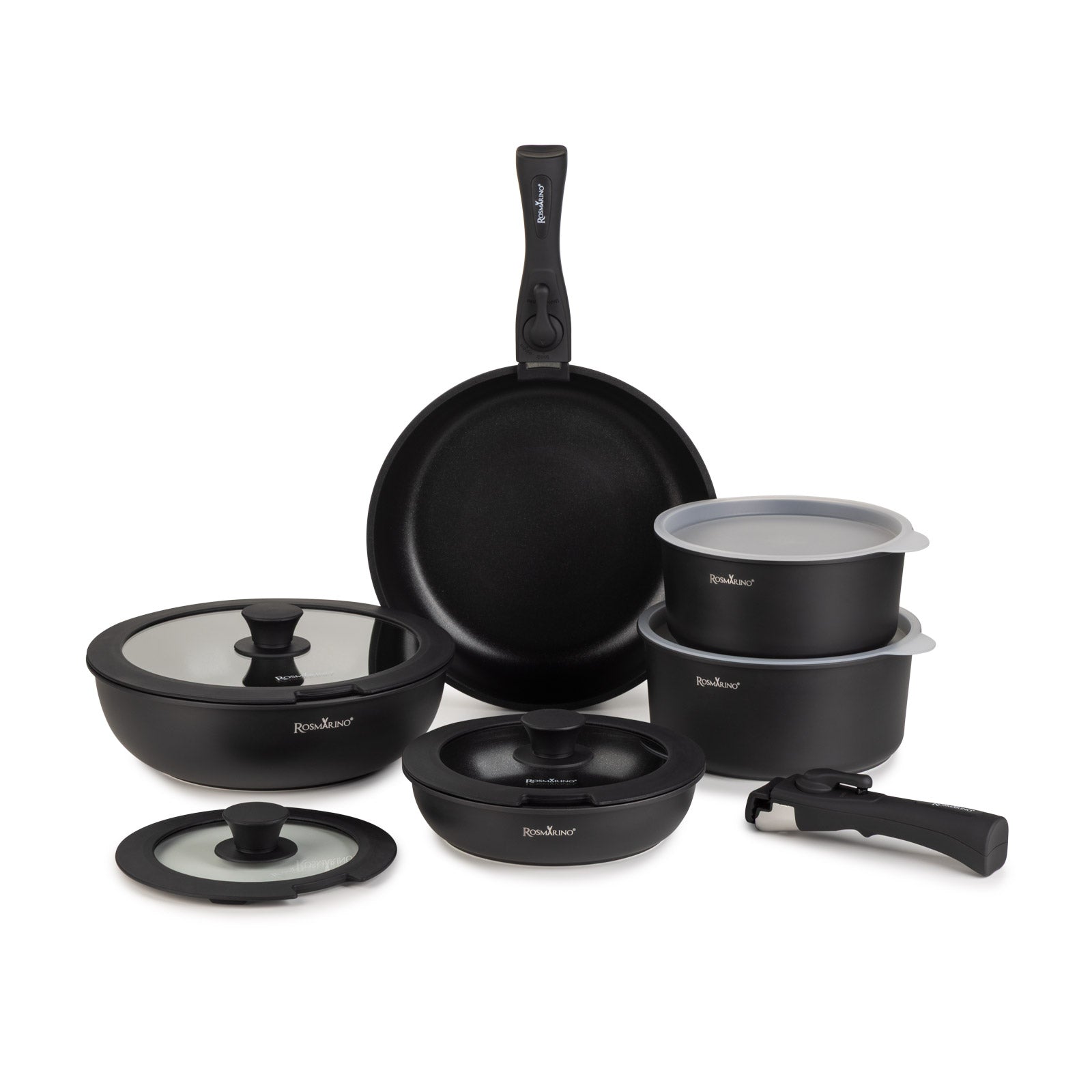 Rosmarino 12dílná sada nádobí Click&Cook