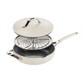 Rosmarino Chef’s Choice All-in-One pánev na vaření v páře, restování a smažení, 28 cm