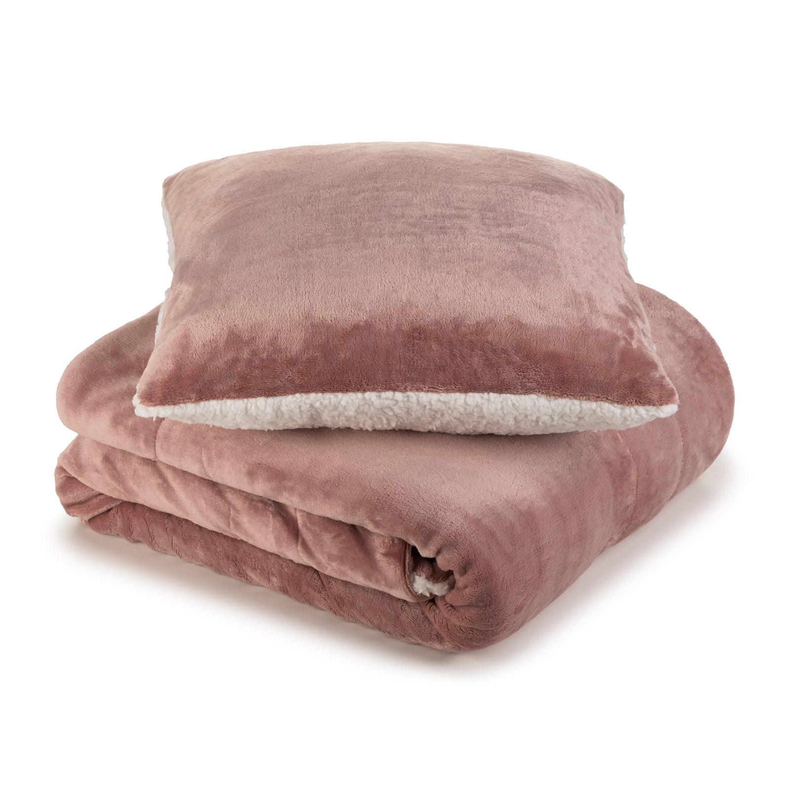 Sada dekorativního polštáře a deky Svilanit Hug