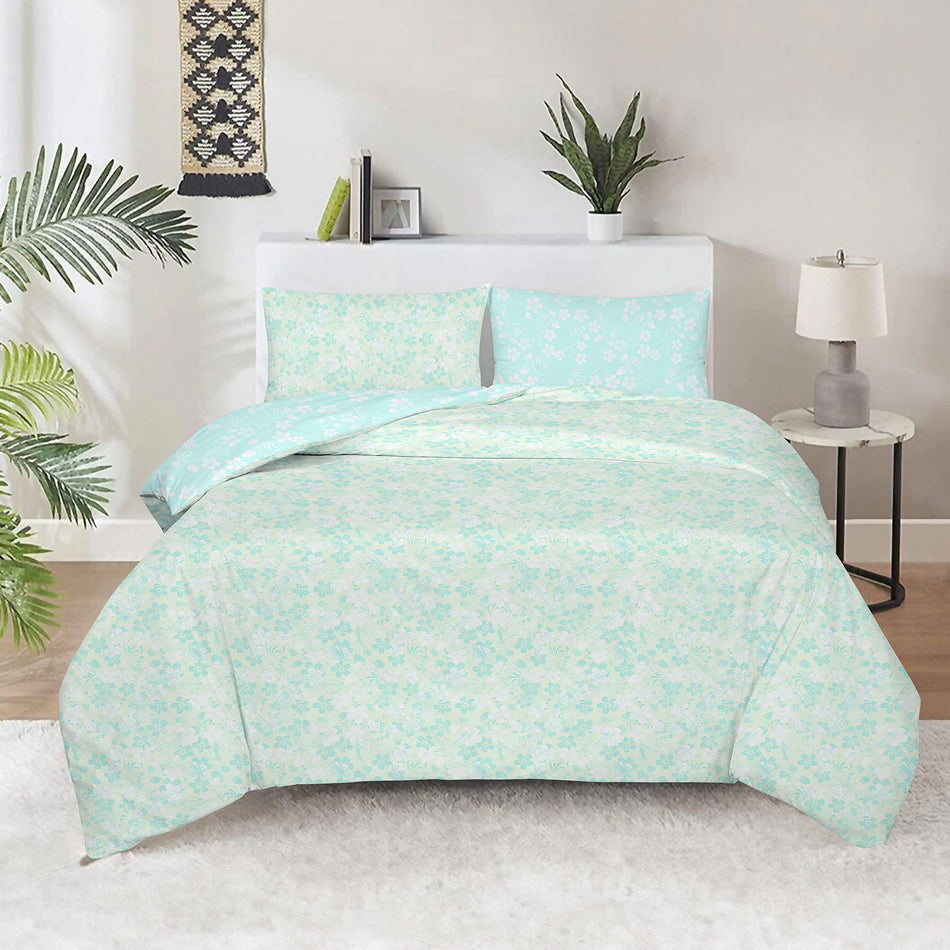 Vitapur bavlněné povlečení Svilanit Mint Blossom