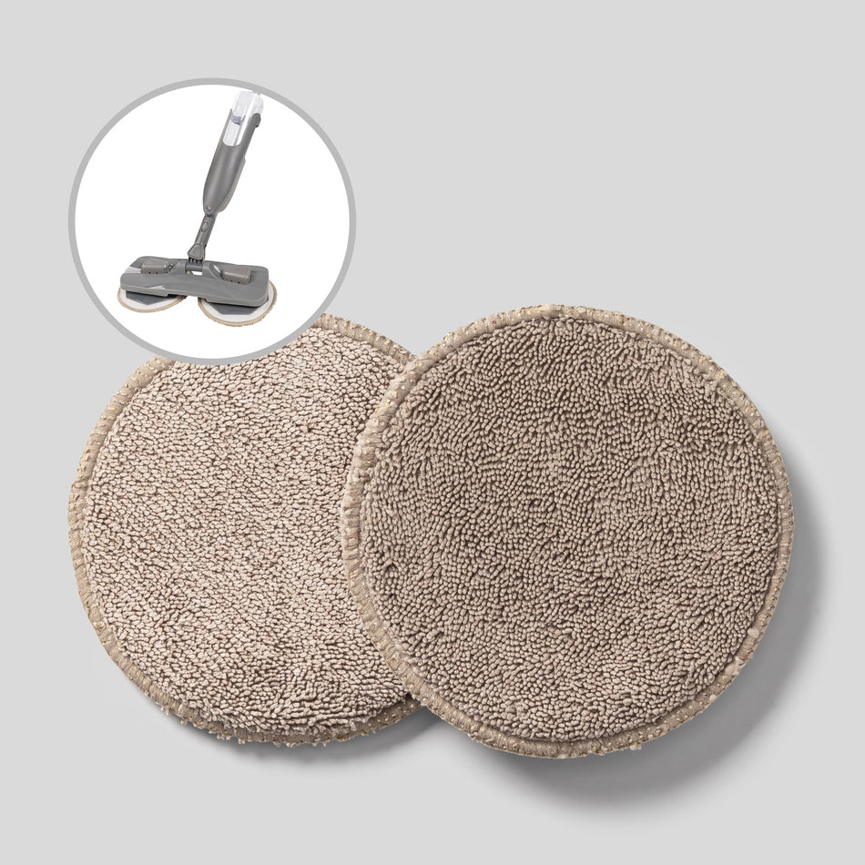 Sada náhradních mikrovláknových návleků pro sprejový mop Vitapur HouseCare Duo Clean – 4 ks