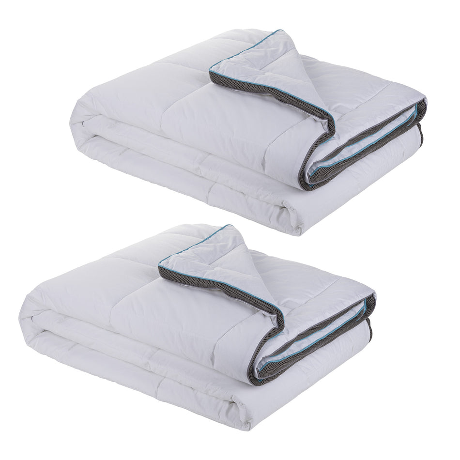 2 x celoroční přikrývka Vitapur MemoSilver Premium