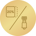 Rozšíření kapacity (60 l) a USB port (40 l)2