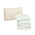 Sada dětského polštáře Vitapur My First Pillow a ložního prádla Svilanit Skyra