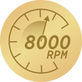 Až 8 000 ot./min2