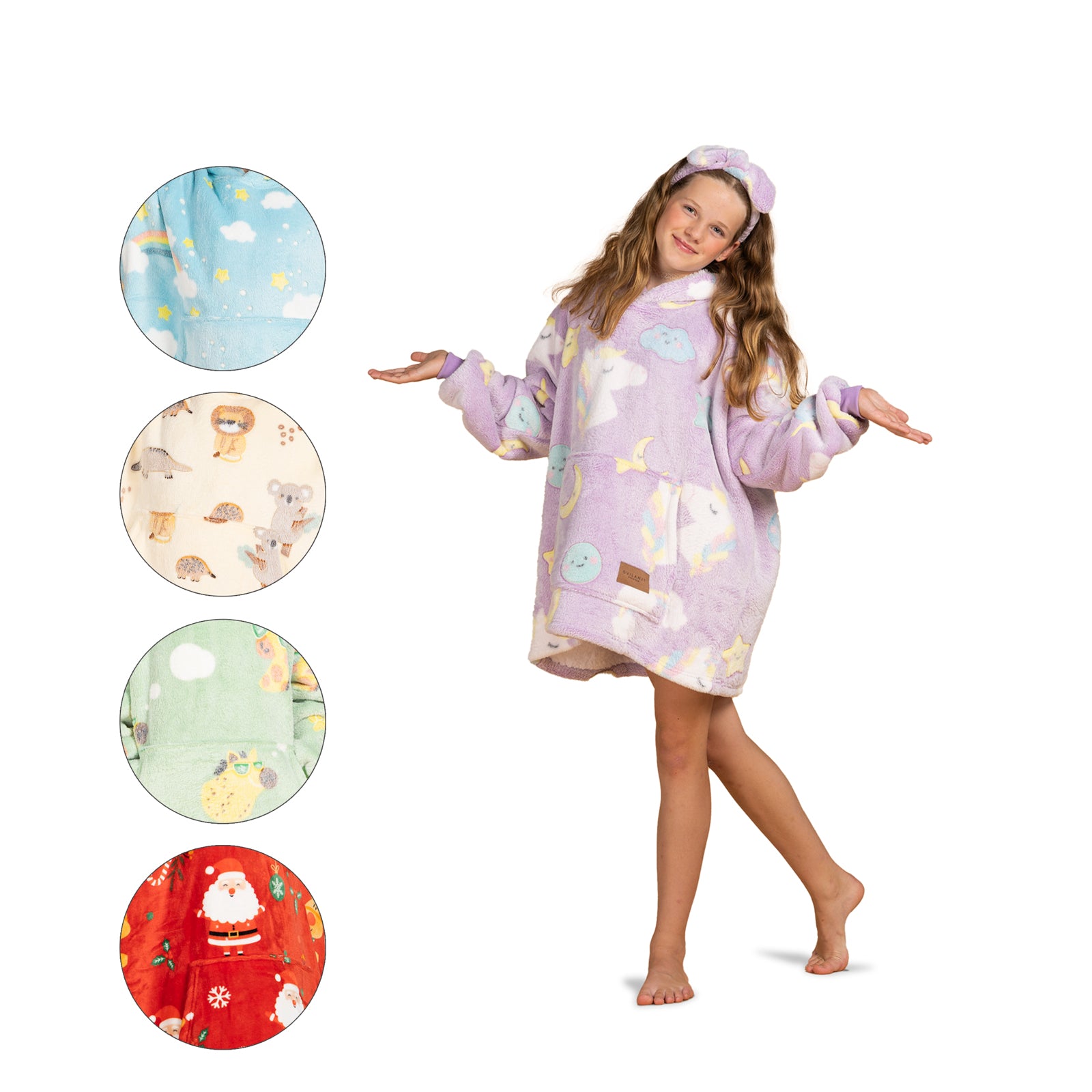Dětská mikinová deka Svilanit + dárek: ponožky/čelenka
