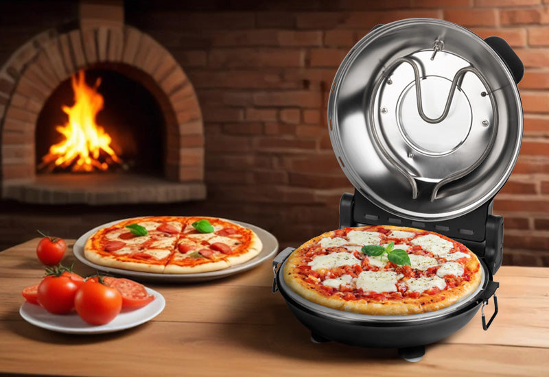 Až 400 °C pro pizzu jako v pizzerii.